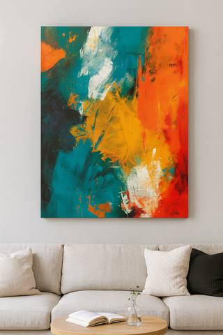 Sun & Fire Canvas