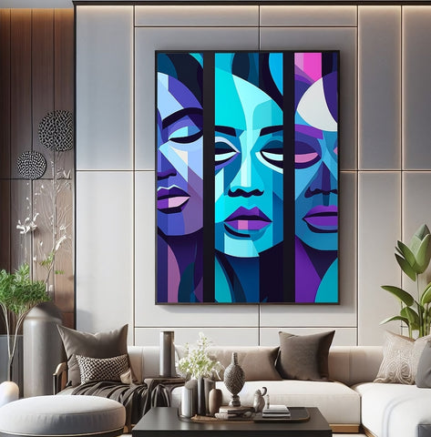 Three Loves Art Canvas