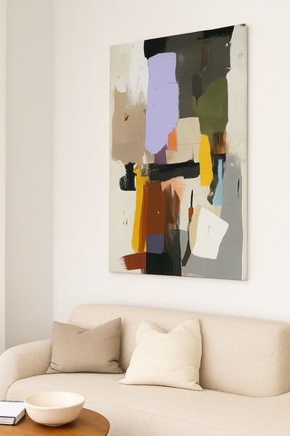 Raw Abstract Canvas