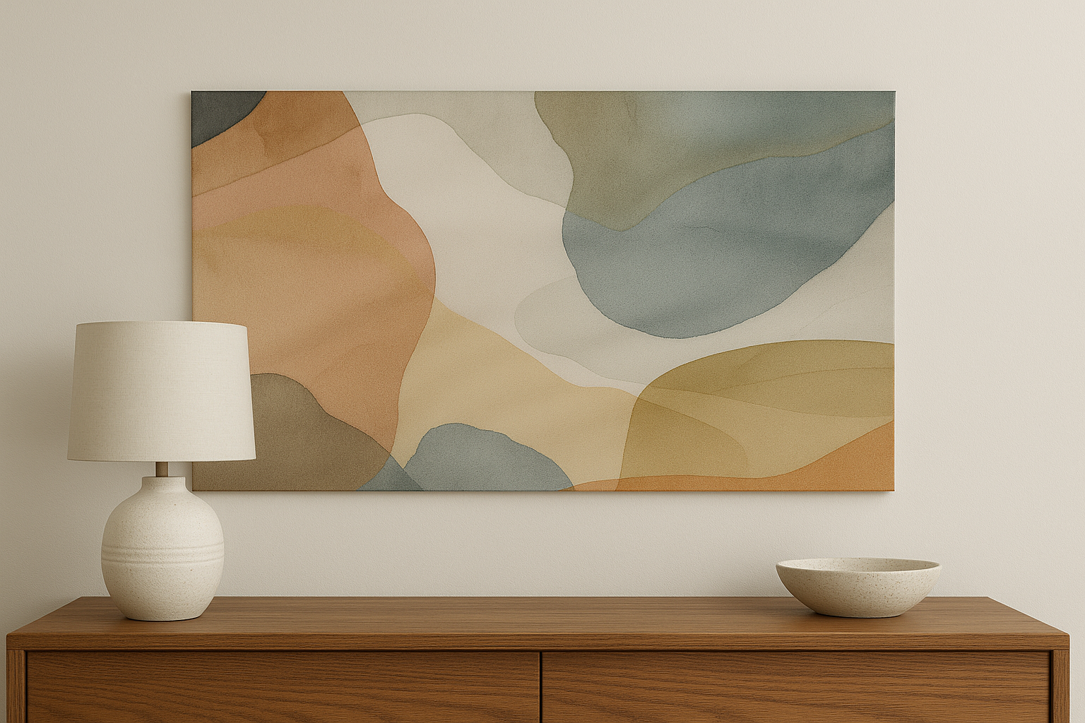 Clouds Abstract Canvas