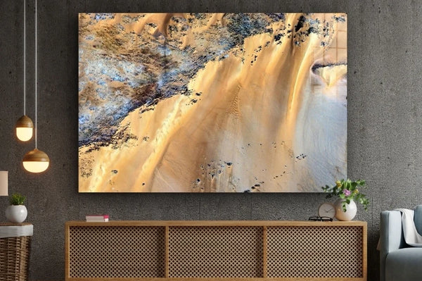 Golden Beach - Acrylic Wall Art