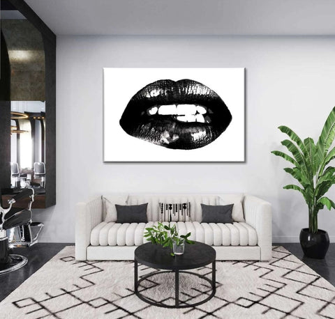 Lip Bite - Acrylic Wall Art - Art Boutike