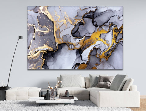 Black and Yellow - Acrylic Wall Art - Art Boutike