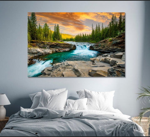 Stone River - Acrylic Wall Art