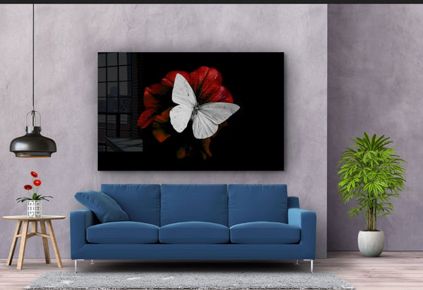White Wings - Acrylic Wall Art