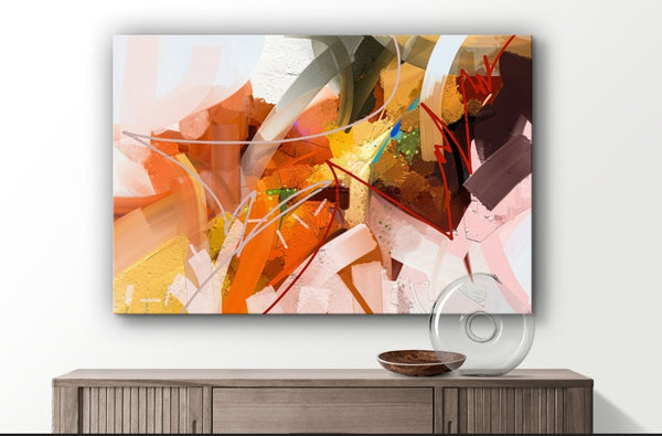 Pastel Retoic - Acrylic Wall Art