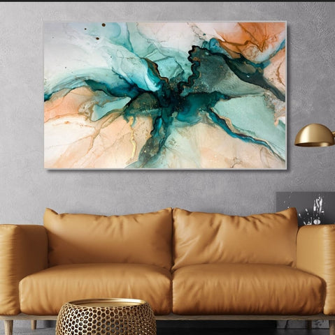 Green Cloud - Acrylic Wall Art