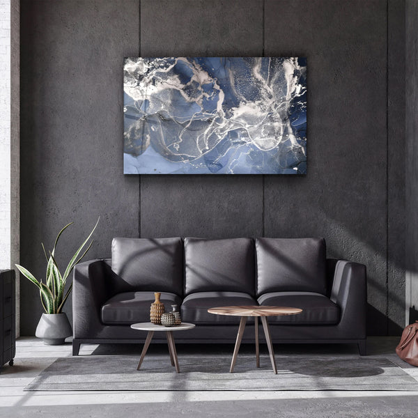 Silver Ocean - Acrylic Wall Art