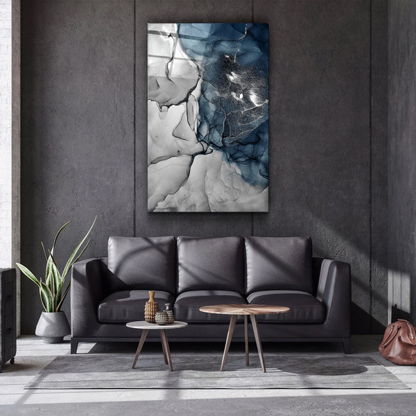 Silver Leaf  - Acrylic Wall Art