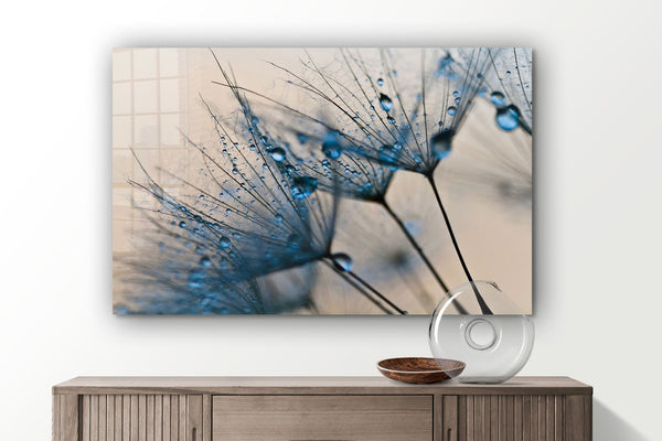 Blue Dandelion - Acrylic Wall Art - Art Boutike
