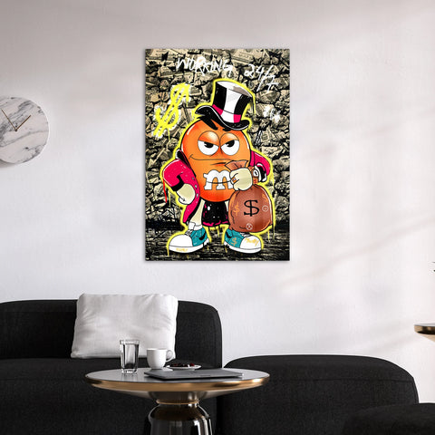 Money Man - Acrylic Wall Art