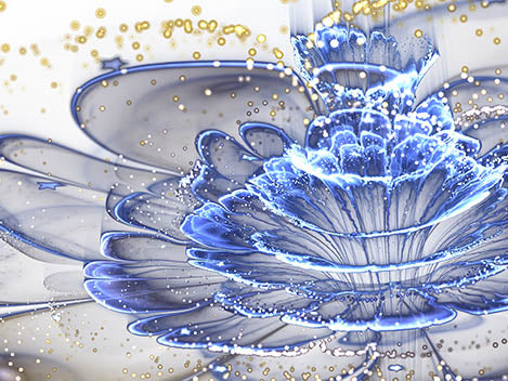 Indigo - Acrylic Wall Art - Art Boutike